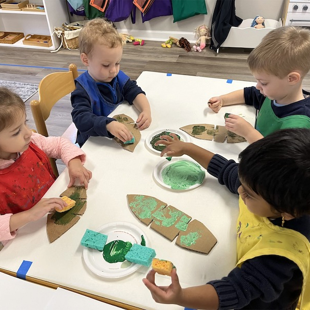 Pre-Primary program students at AIA